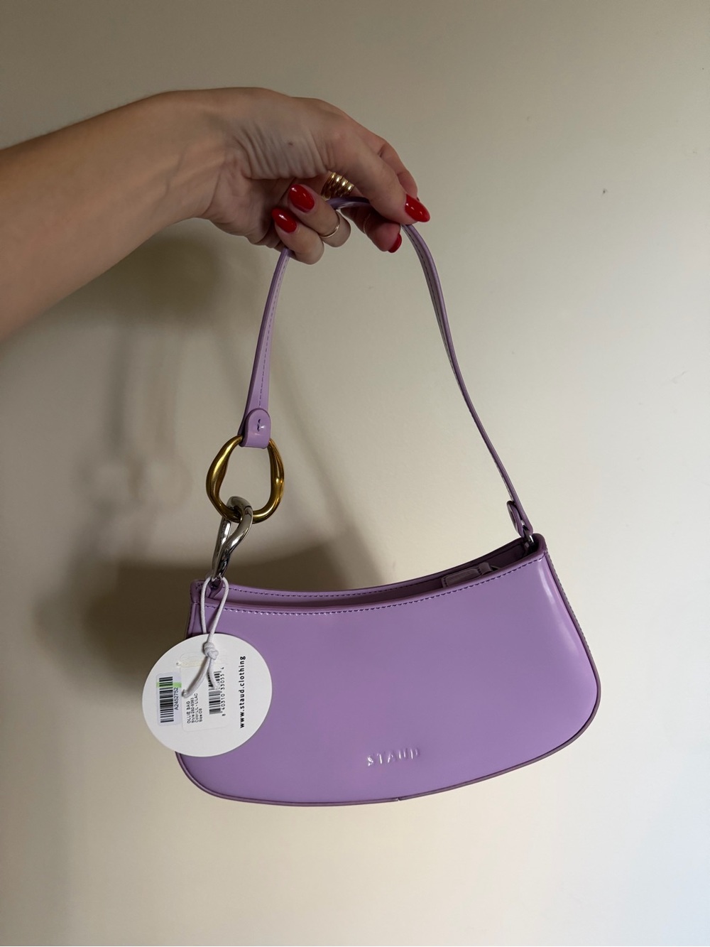 STAUD Lilac Ollie Shoulder Bag NWT